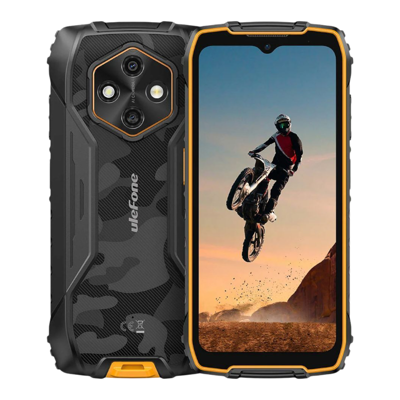 Смартфон Ulefone Rugking 4 Pro 8/256Gb Black-Orange